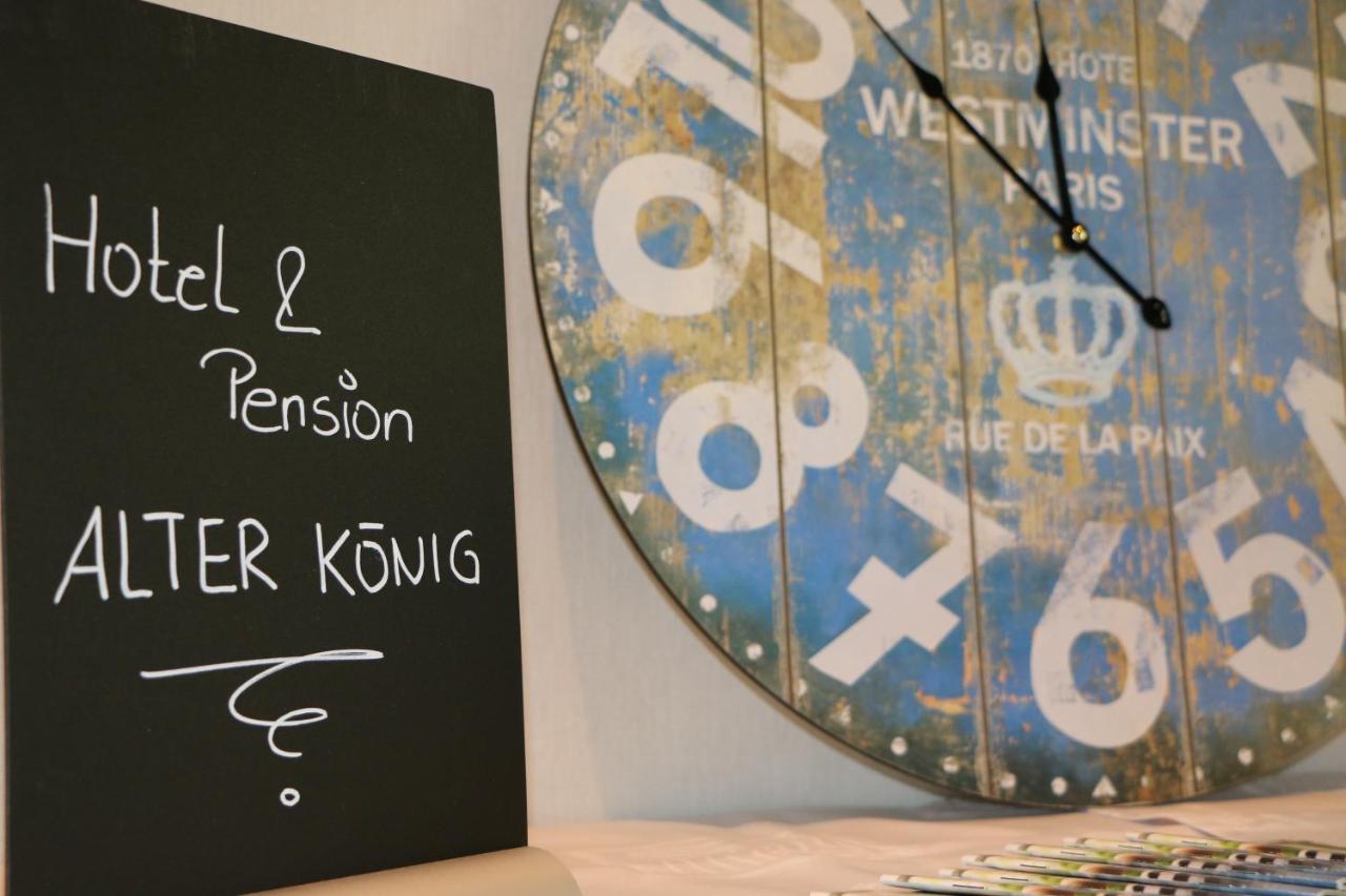 Hotel - Pension & Gaststaette "Alter Koenig" Hettstedt Extérieur photo